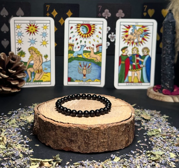 Spinelle noire 8mm - REF: B38